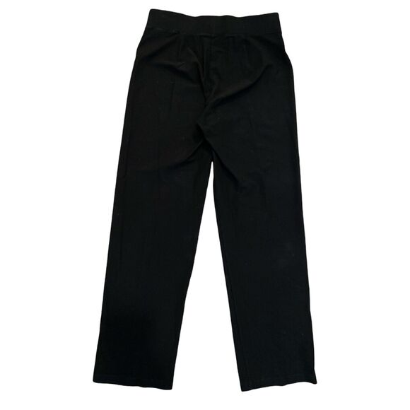 Eileen Fisher Sz XS Black‎ Washable Stretch Crepe Slim Straight Pants - Picture 5 of 6